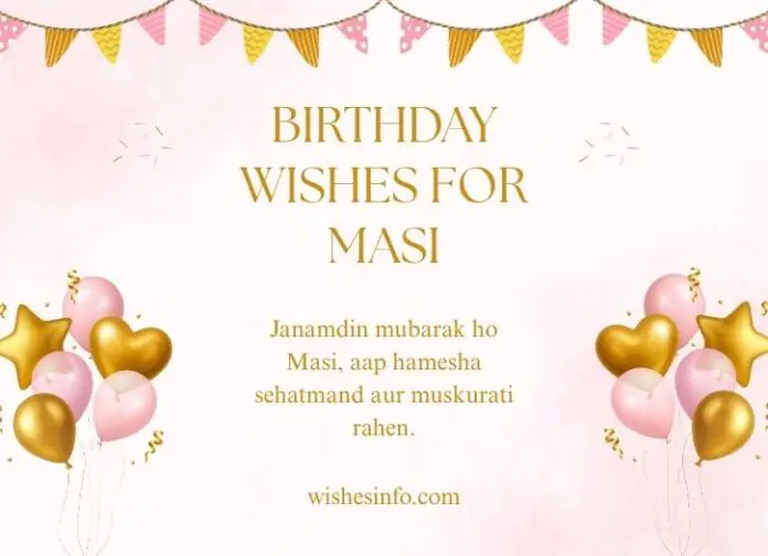 1 Birthday Wishes for Masi