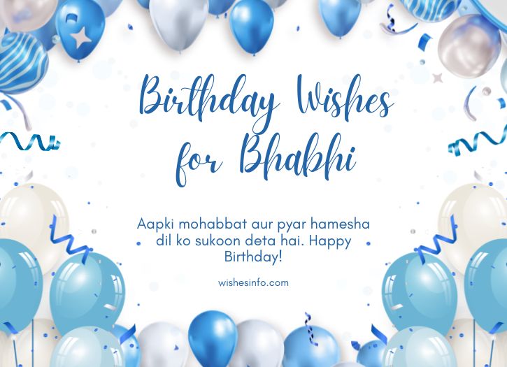Heartfelt Birthday Wishes for Bhabhi