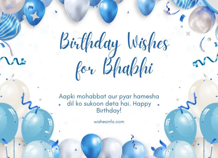 Heartfelt Birthday Wishes for Bhabhi