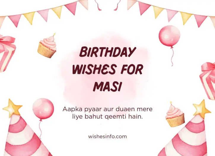 Heartfelt Birthday Wishes for Masi