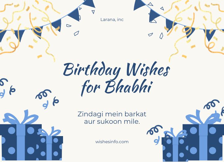 Short Birthday Wishes for Bhabhi